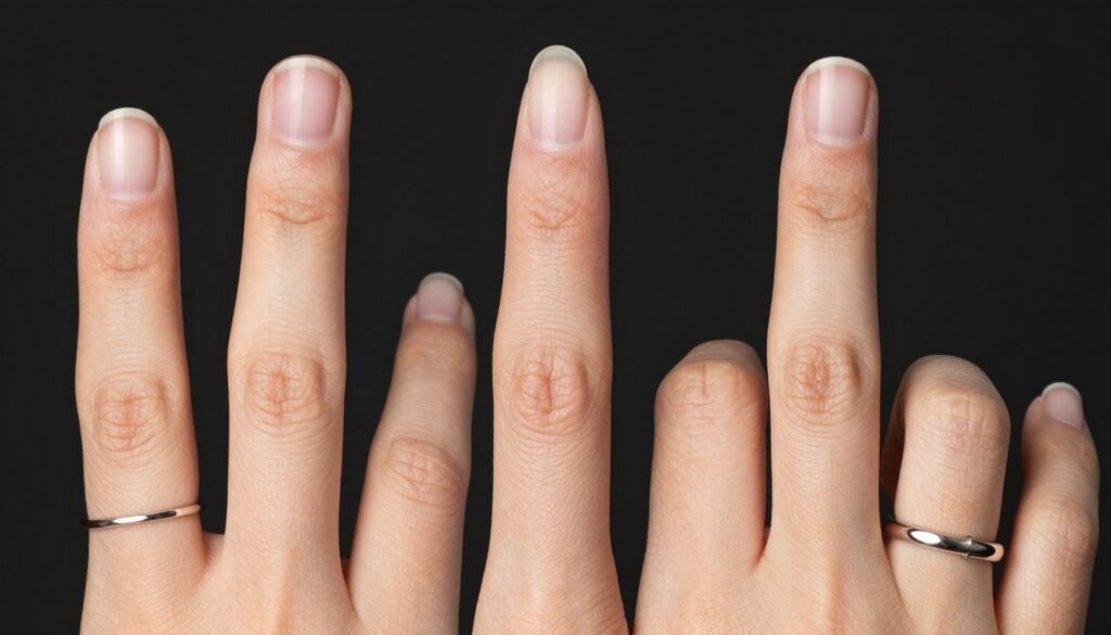 various ring finger tattoo placement positions showing different location options