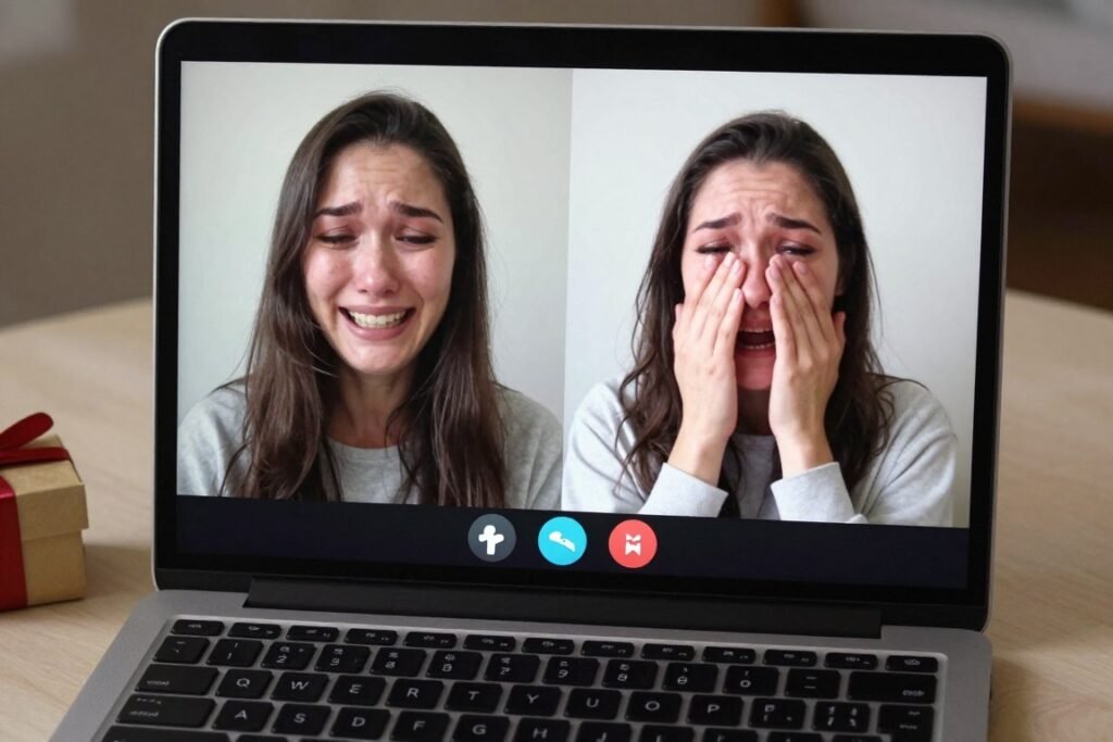 video call bridesmaid proposal moment