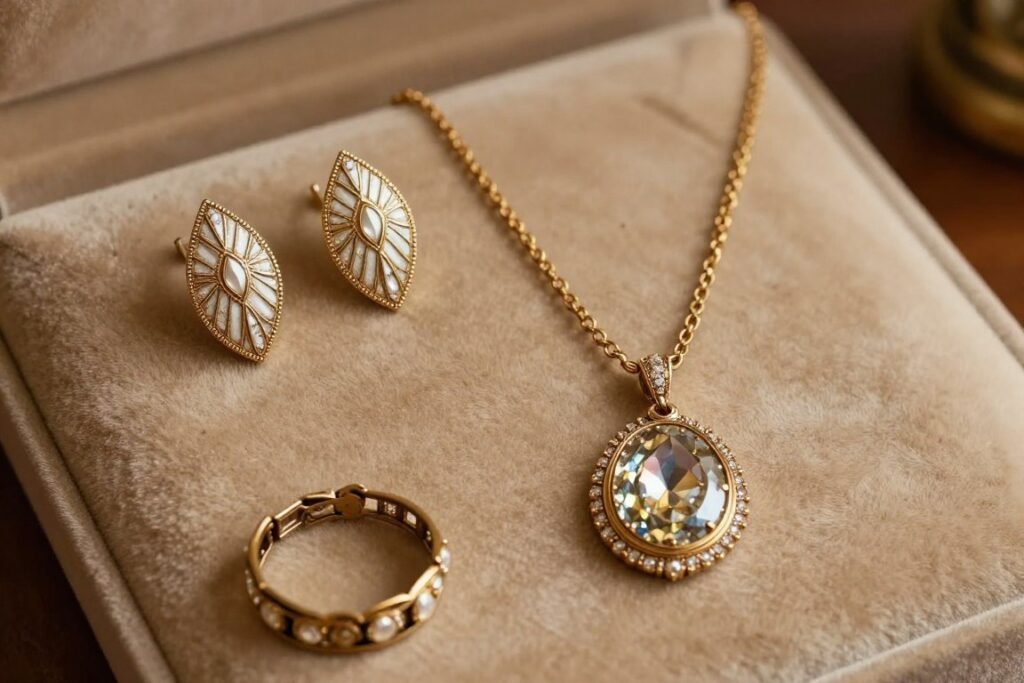 vintage art deco wedding jewelry pieces