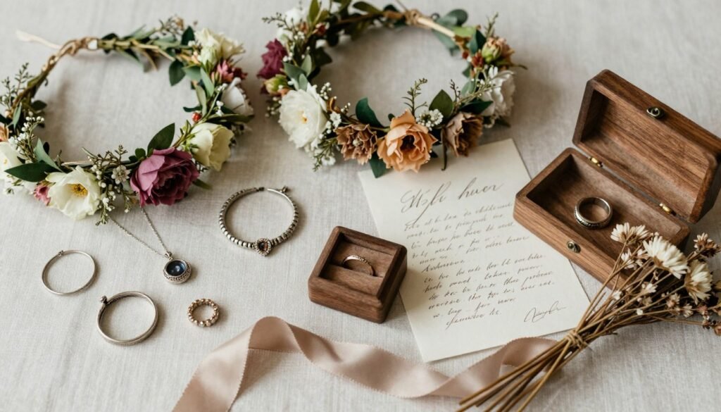 wedding accessories for elopement photoshoot ideas styled beautifully