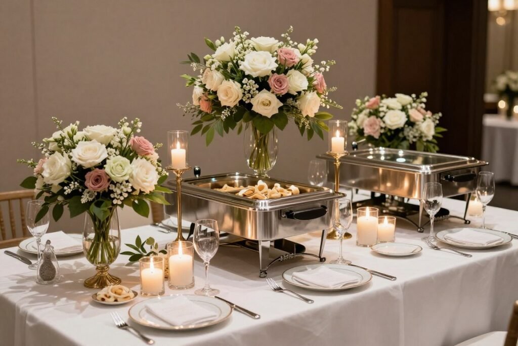 wedding buffet table decoration ideas
