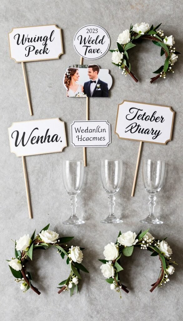 wedding photo props for bridal party wedding photo props for bridal party