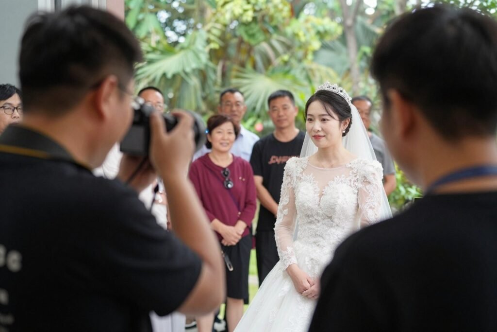 wedding photographer capturing intimate small wedding moments