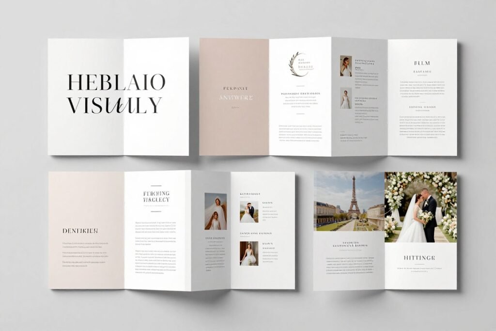 wedding program design elements and typography examples wedding program design elements and typography examples