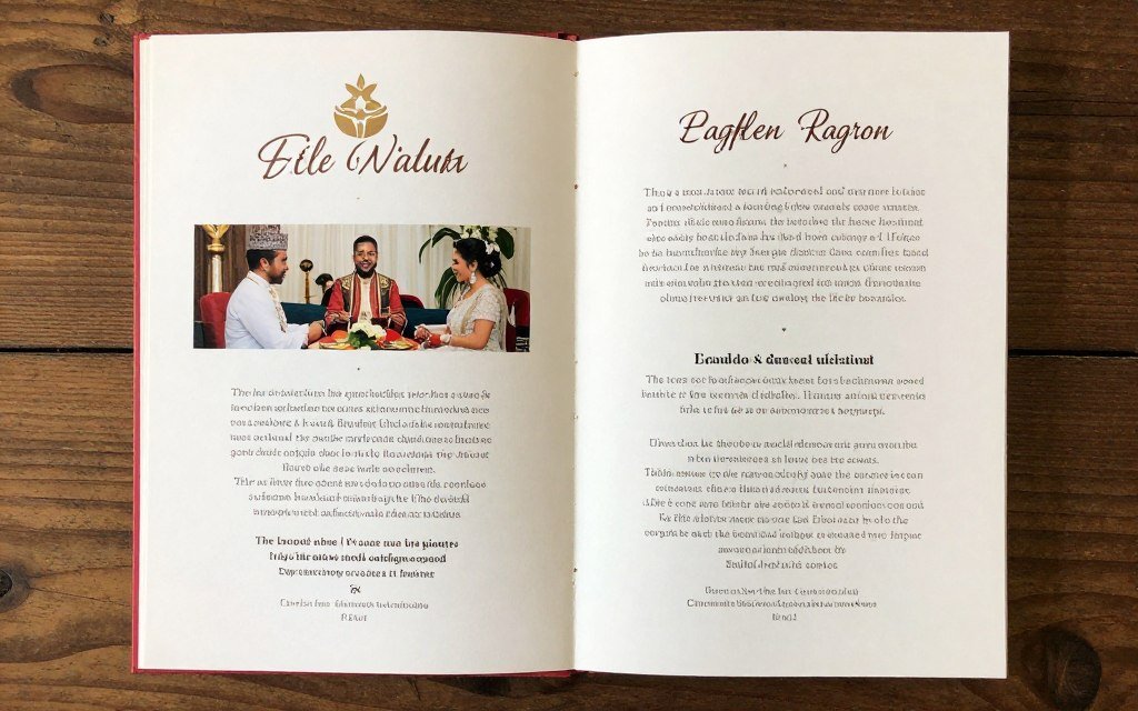 wedding program explaining cultural ceremony traditions wedding program explaining cultural ceremony traditions