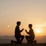 Wedding Proposals: The Complete Guide to Planning Your Perfect Moment wedding proposals romantic sunset proposal scene with couple silhouette