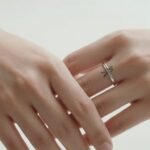 wedding ring tattoo ideas for couples showing elegant minimalist designs on ring fingers