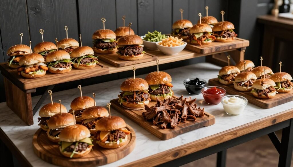 wedding slider station variety