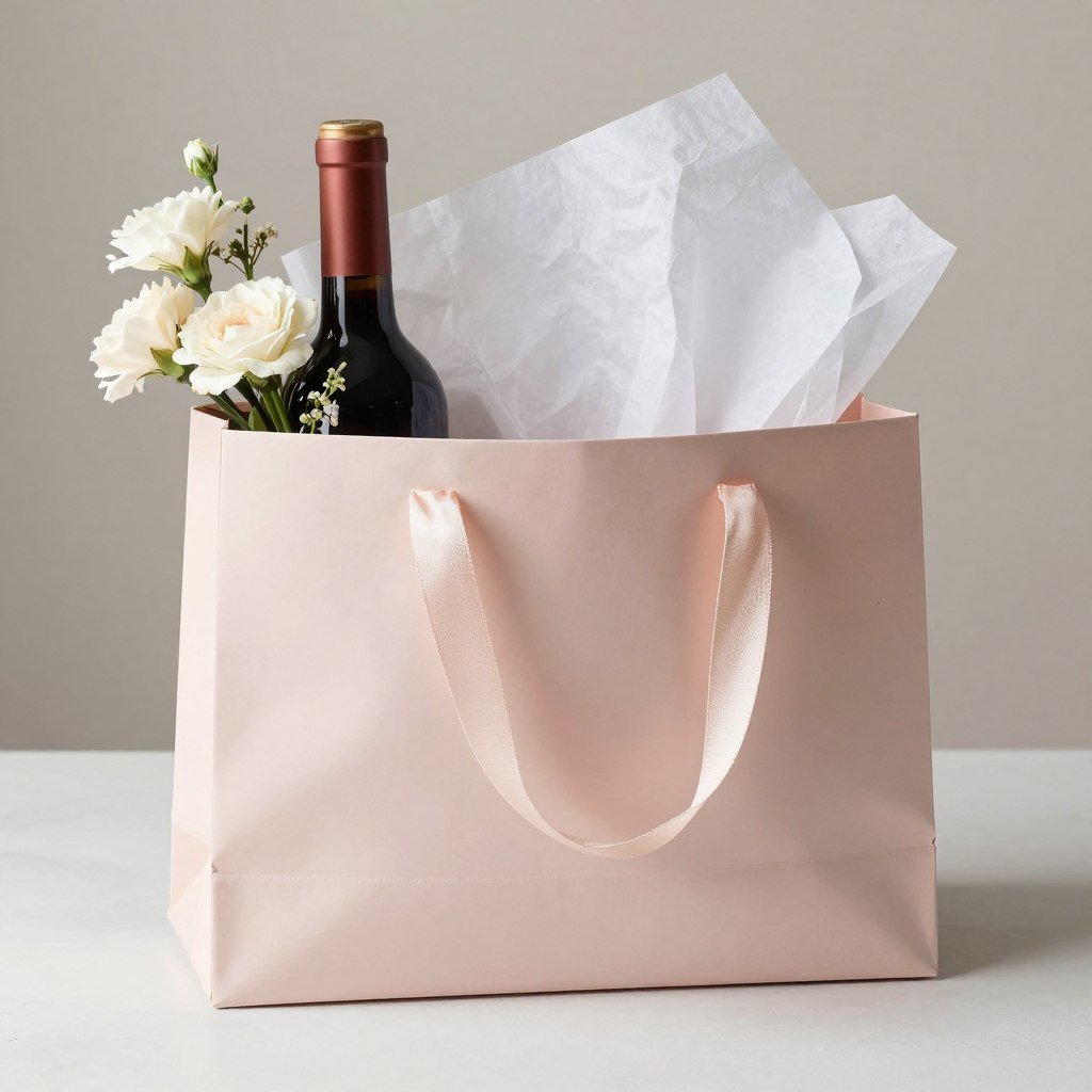 wine gift bag for bridesmaid proposal