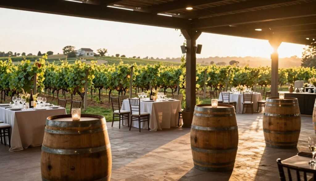 winery venue for rehearsal dinner