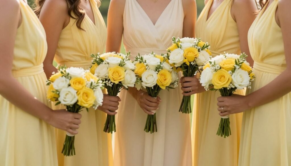 yellow bridesmaid dresses symbolizing joy and friendship yellow bridesmaid dresses symbolizing joy and friendship