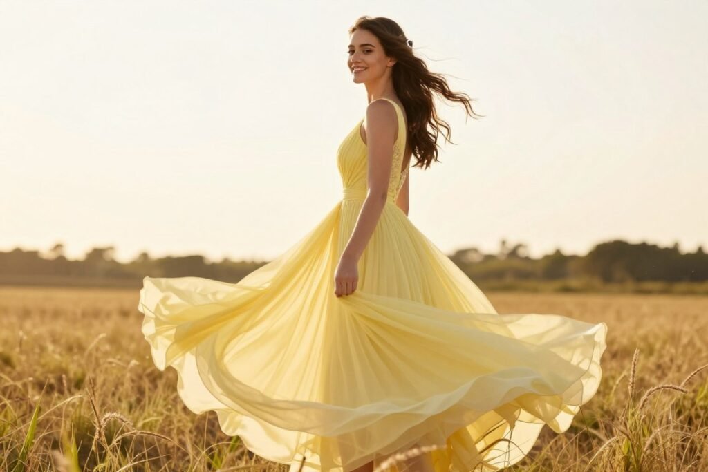 yellow chiffon bridesmaid dresses flowing fabric yellow chiffon bridesmaid dresses flowing fabric