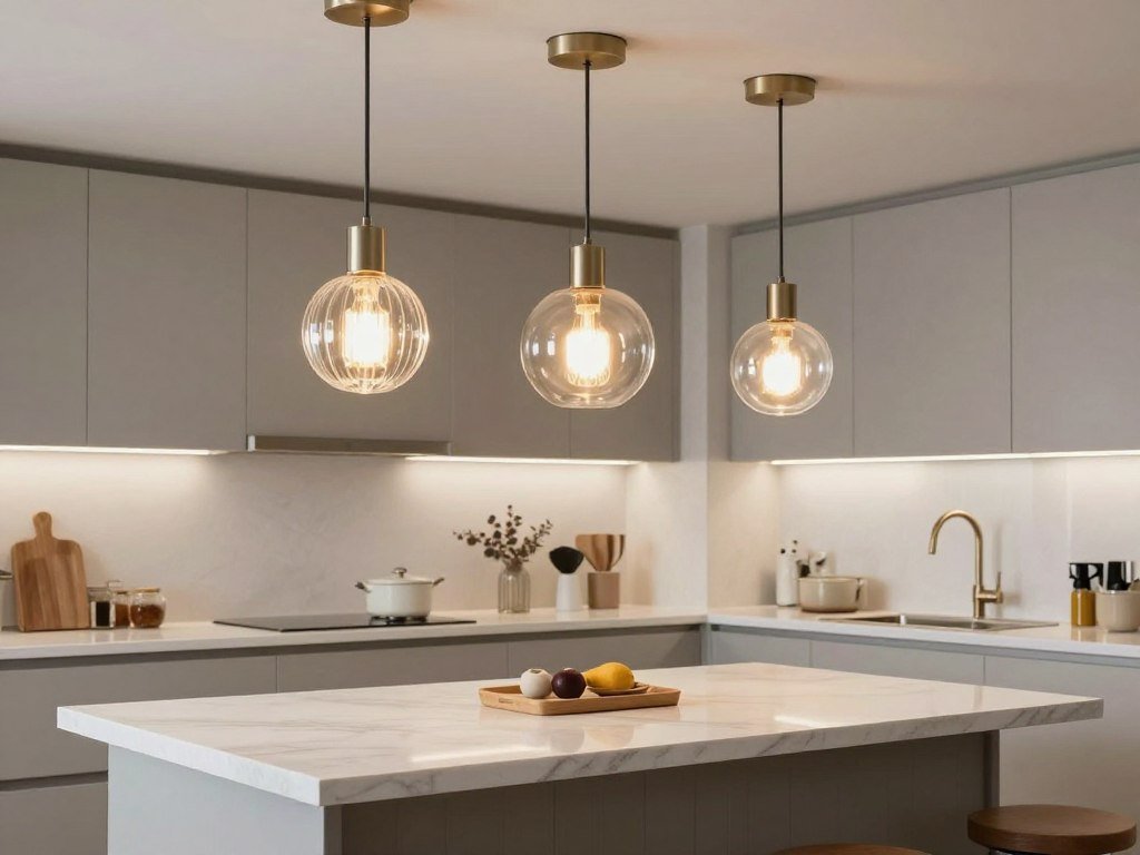 Affordable kitchen island pendant lights showing good value Affordable kitchen island pendant lights showing good value