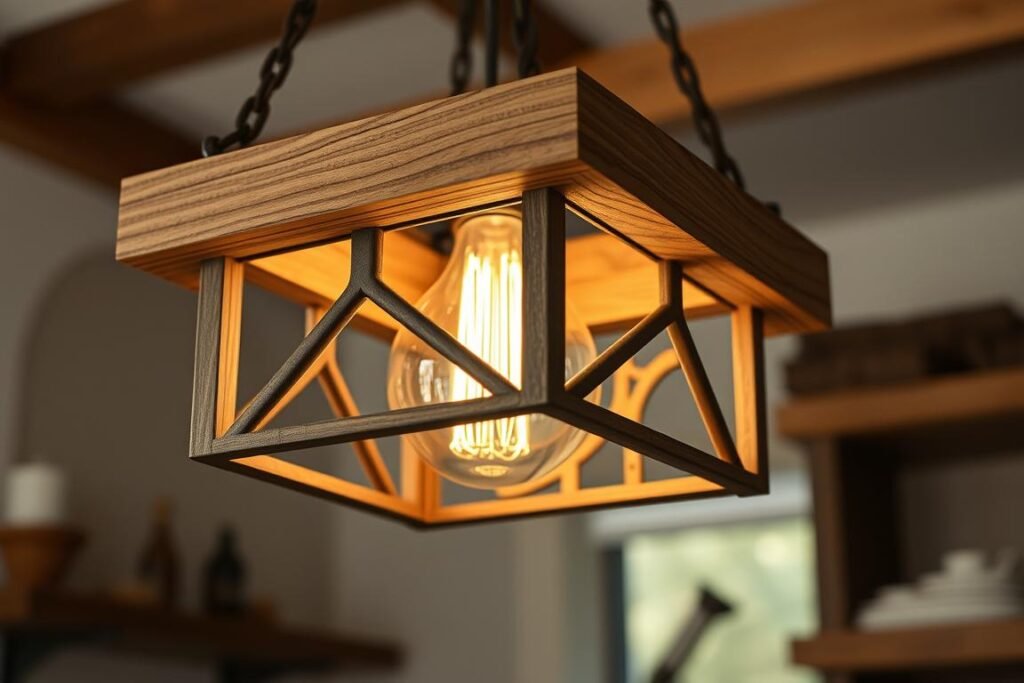 Artisanal handcrafted kitchen island light fixture Artisanal handcrafted kitchen island light fixture