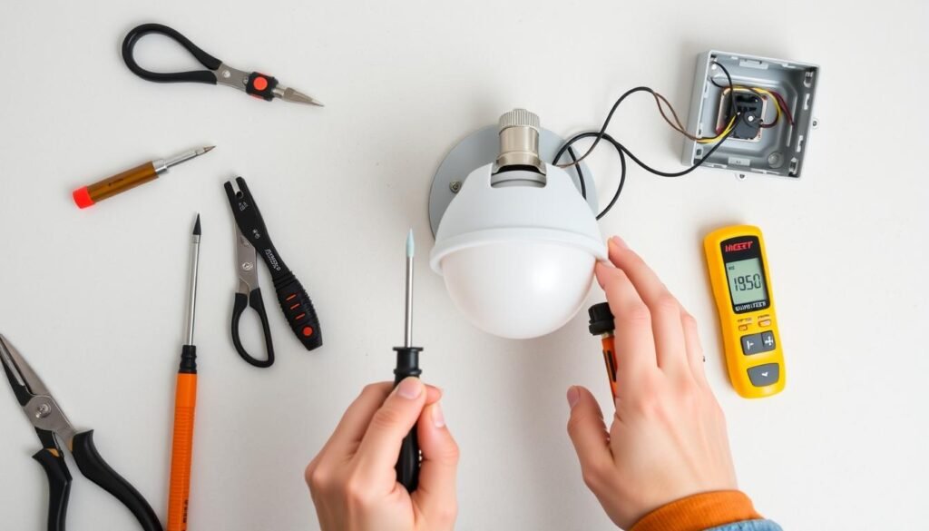 Bathroom vanity light installation process and tools Bathroom vanity light installation process and tools