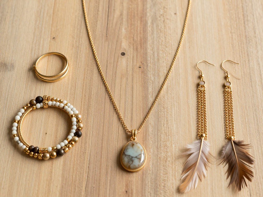 Boho jewelry collection perfect for wedding guests