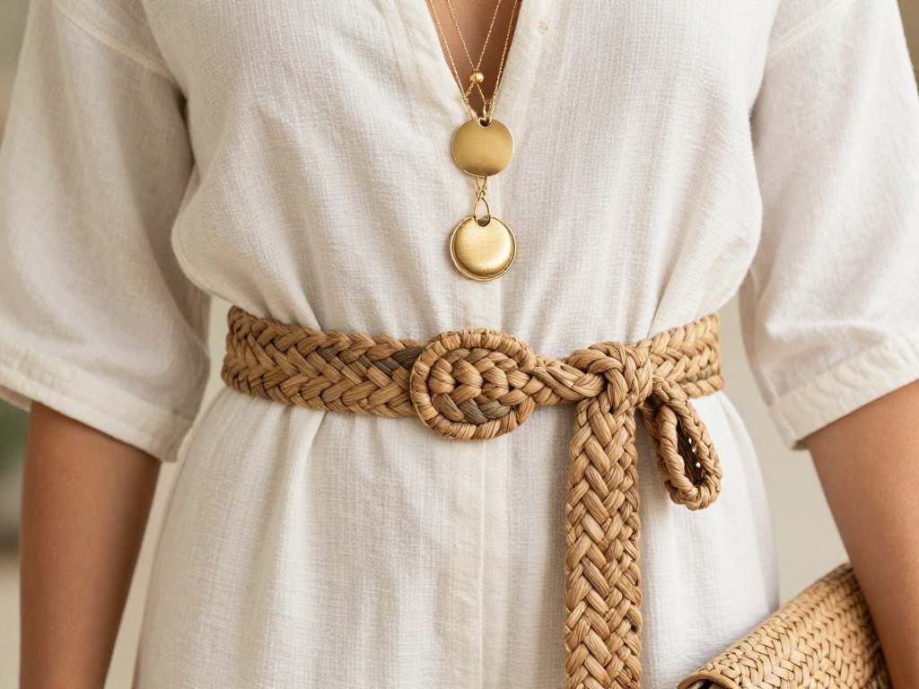 Jumpsuit styling details and accessories