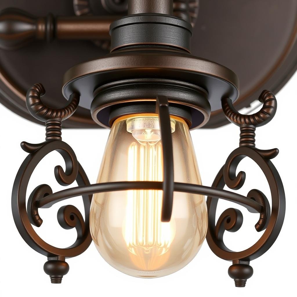 Oil-rubbed bronze traditional vanity light Oil-rubbed bronze traditional vanity light