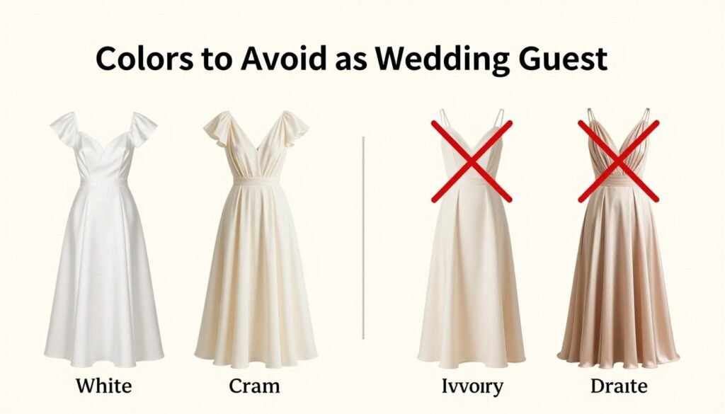 Wedding guest color restrictions