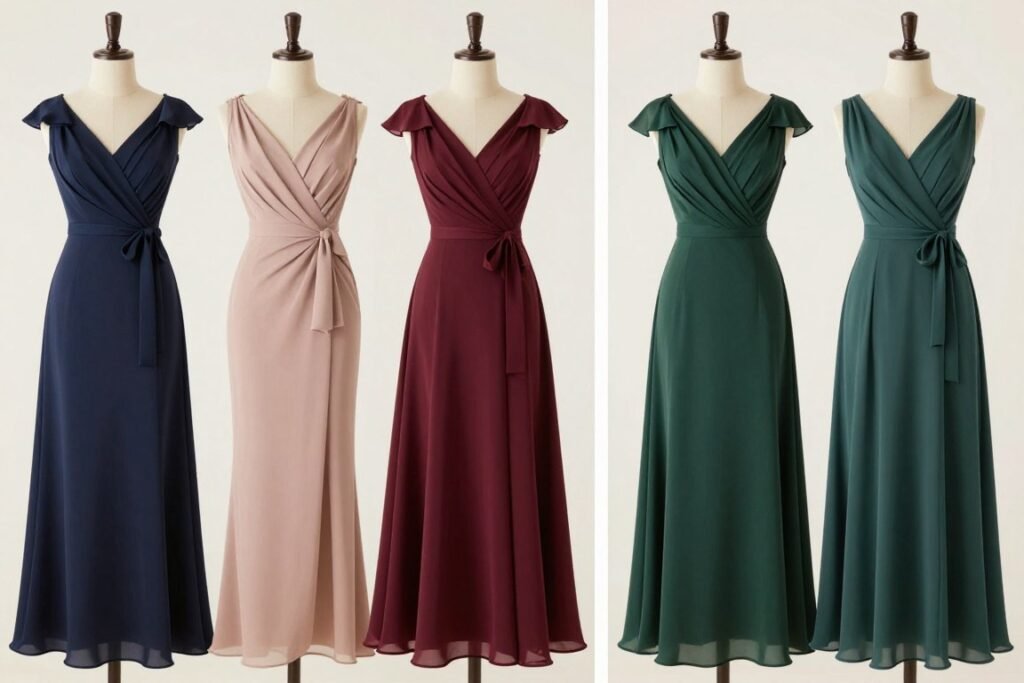 appropriate wedding guest dress colors