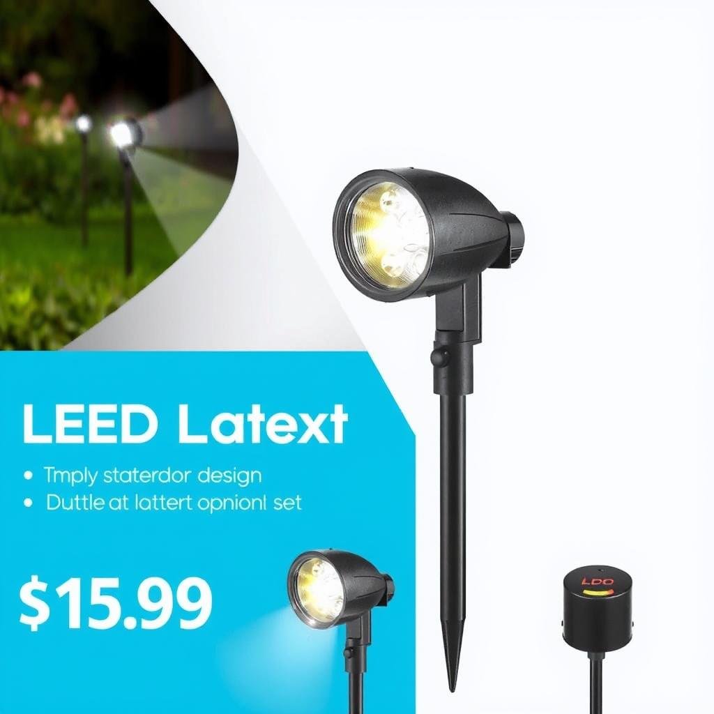 battery operated led spotlights