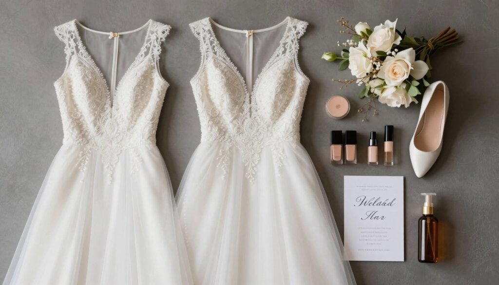 black tie wedding preparation items