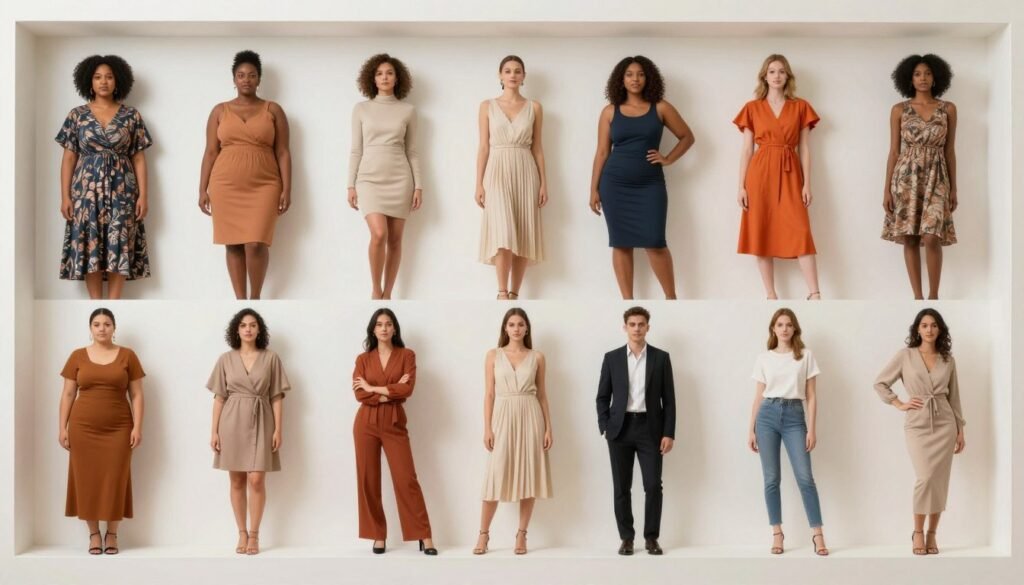 body type dress guide for wedding guests