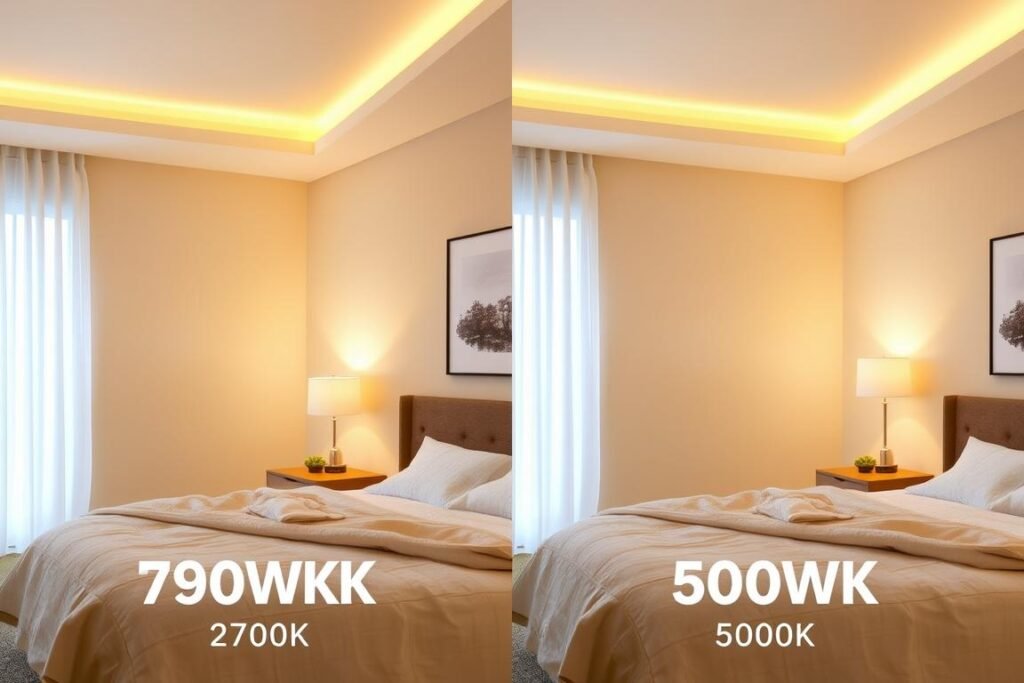 color temperature comparison warm to cool led ambient lighting examples color temperature comparison warm to cool led ambient lighting examples