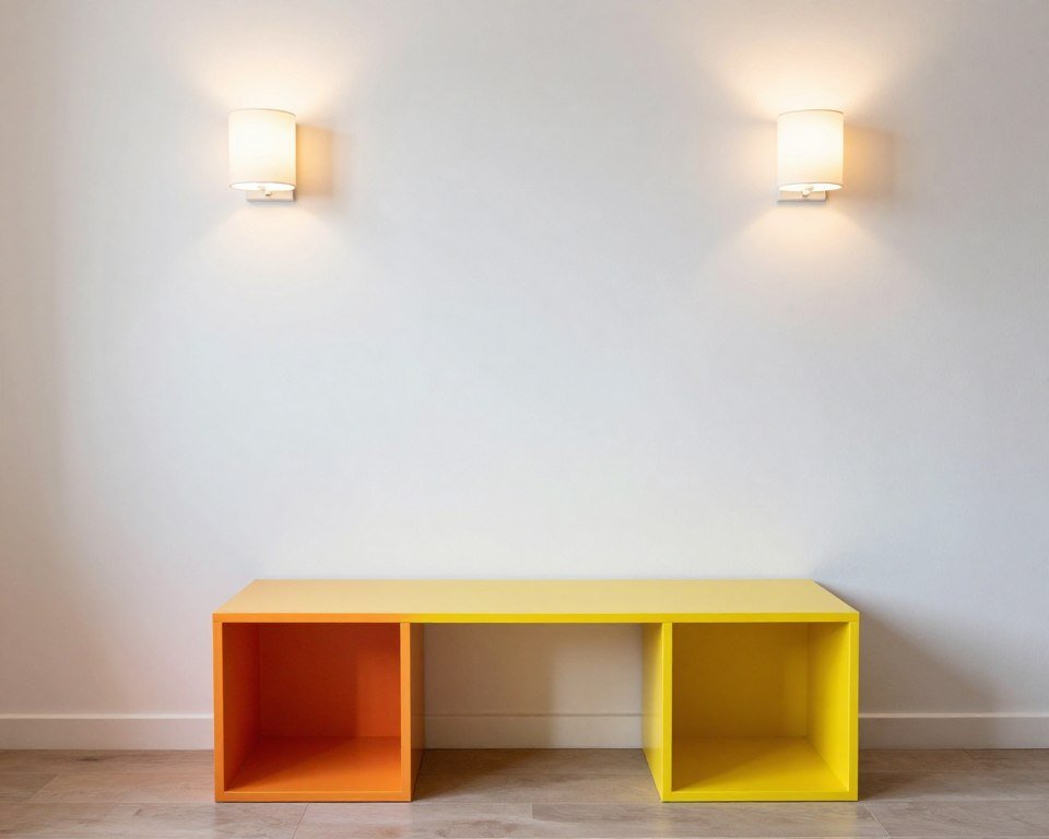 compact living room with space-saving wall sconces compact living room with space-saving wall sconces