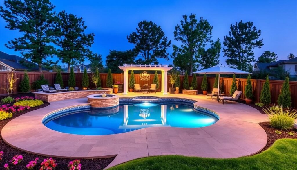 complete above ground pool area design with all elements complete above ground pool area design with all elements