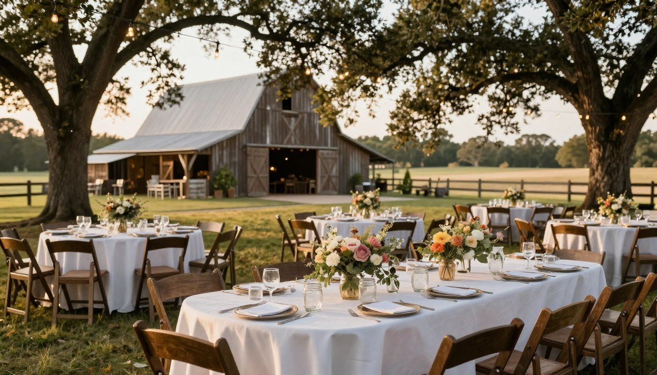 country wedding guest outfits elegant rustic setting