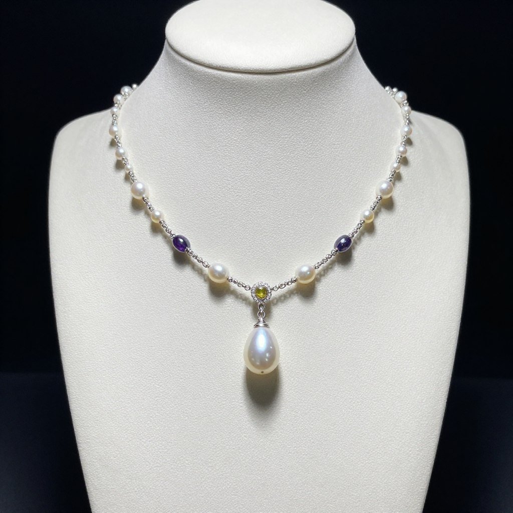 delicate necklace for formal occasion