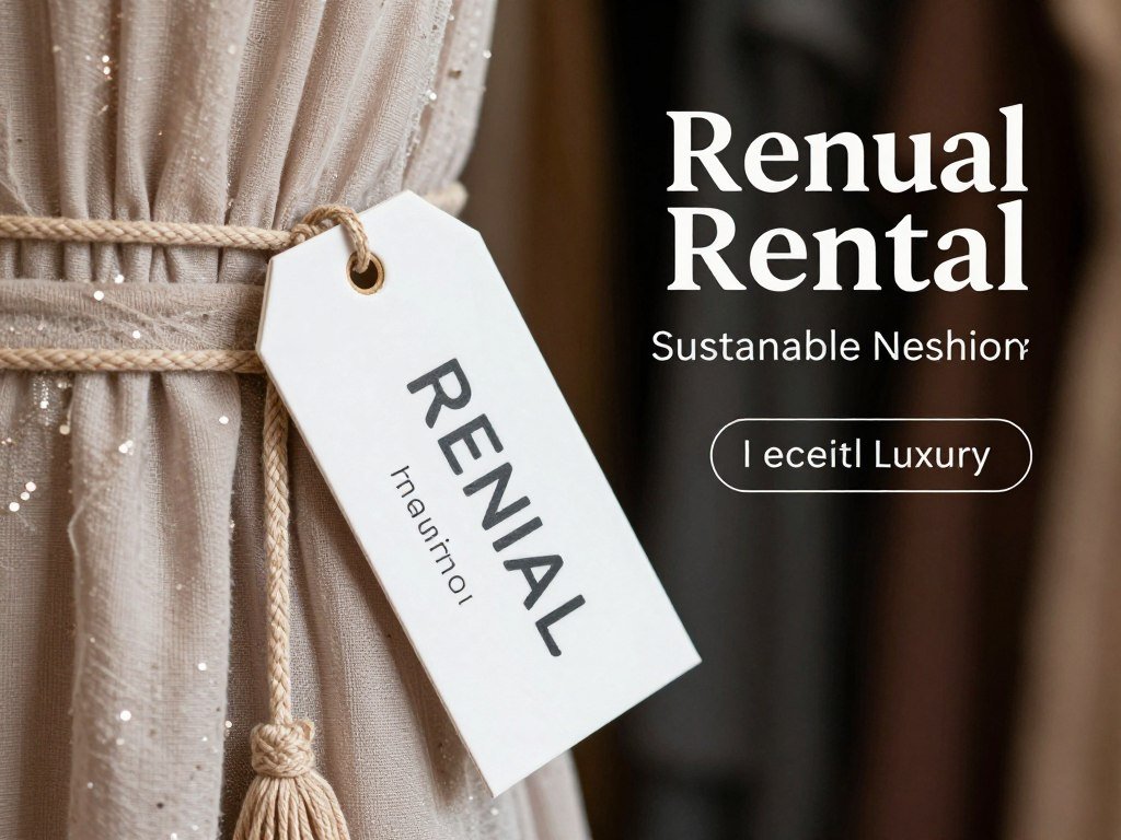 designer dress rental concept