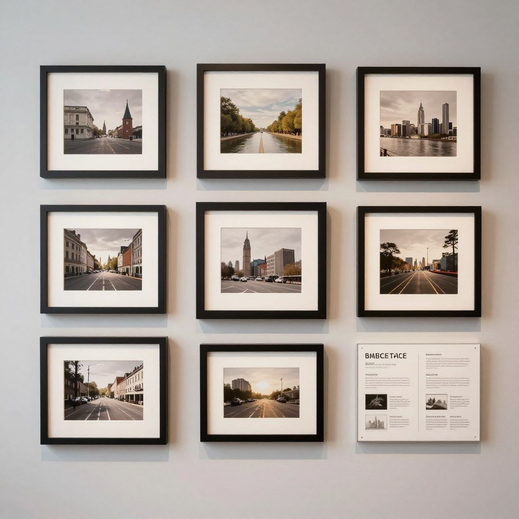 different sizes of picture lights on various artwork different sizes of picture lights on various artwork