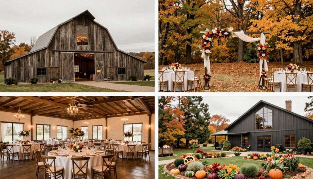different wedding venue types
