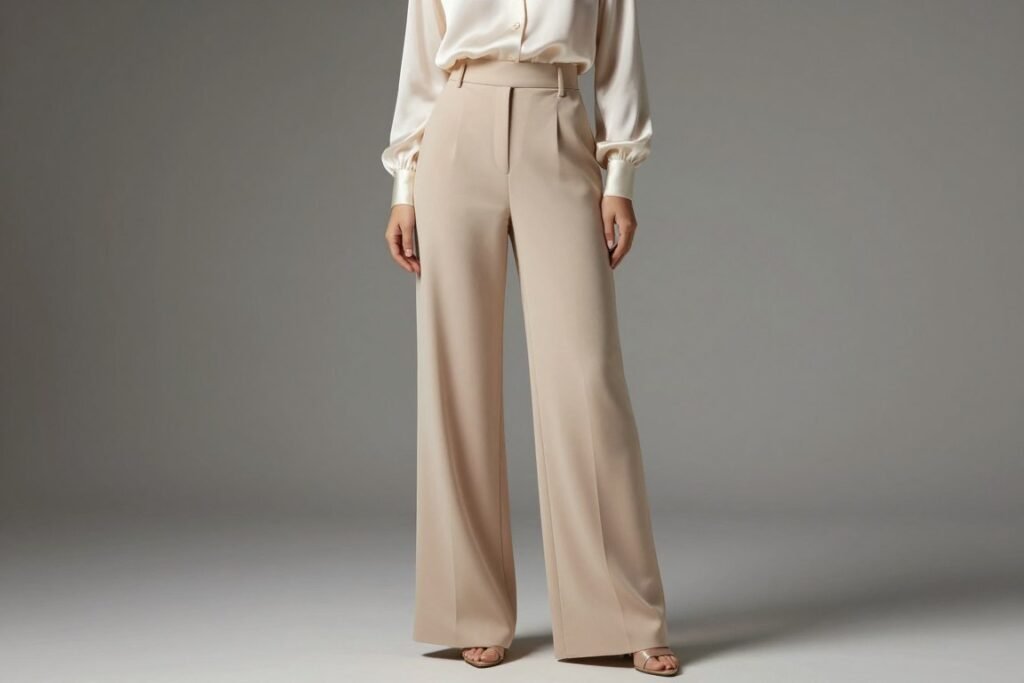 dressy pants wedding guest outfit