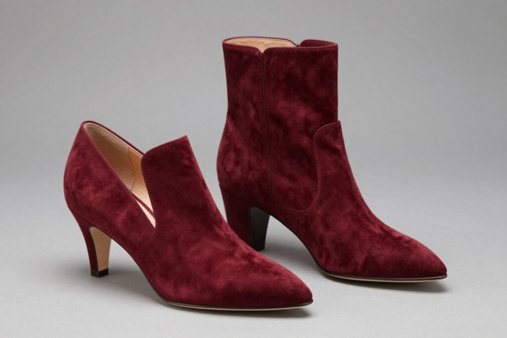 elegant pumps and ankle boots for fall wedding