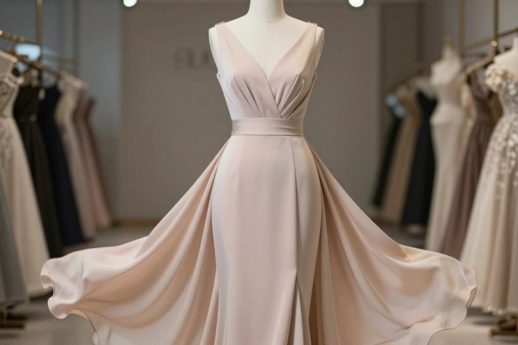 empire waist dress on apple shape