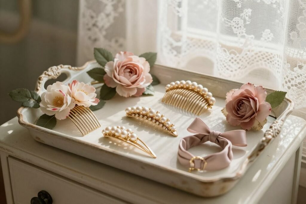 hair accessories wedding guest