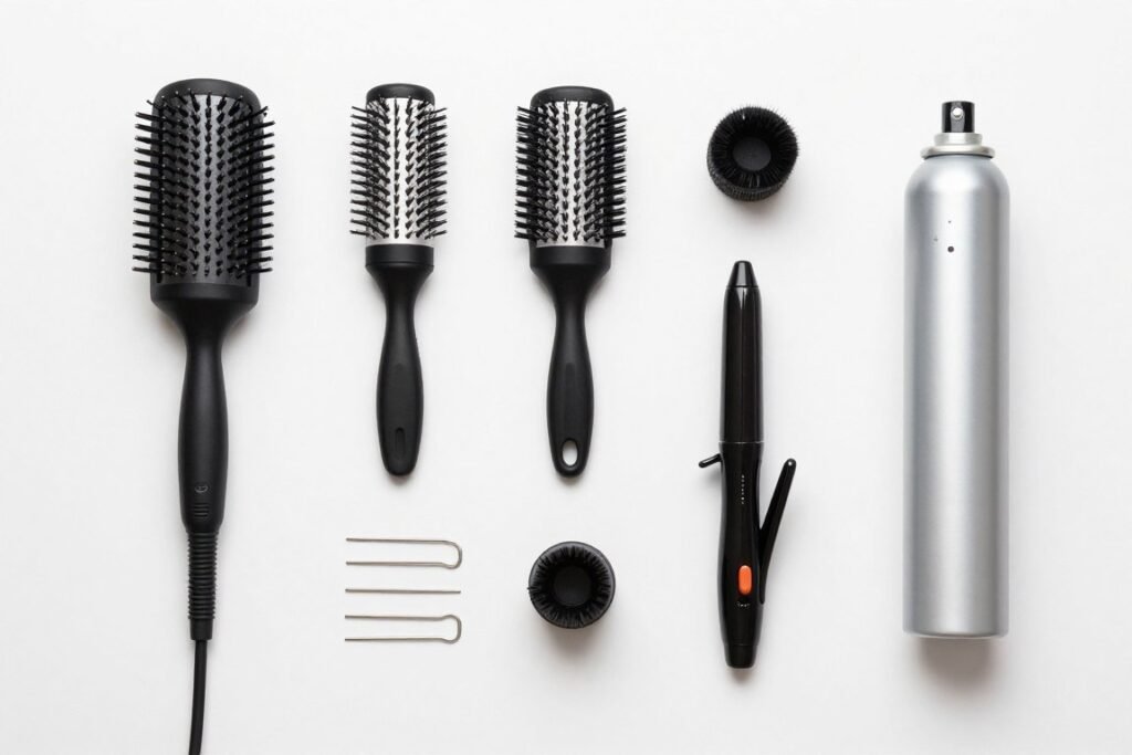 hair styling tools and products for wedding hairstyles