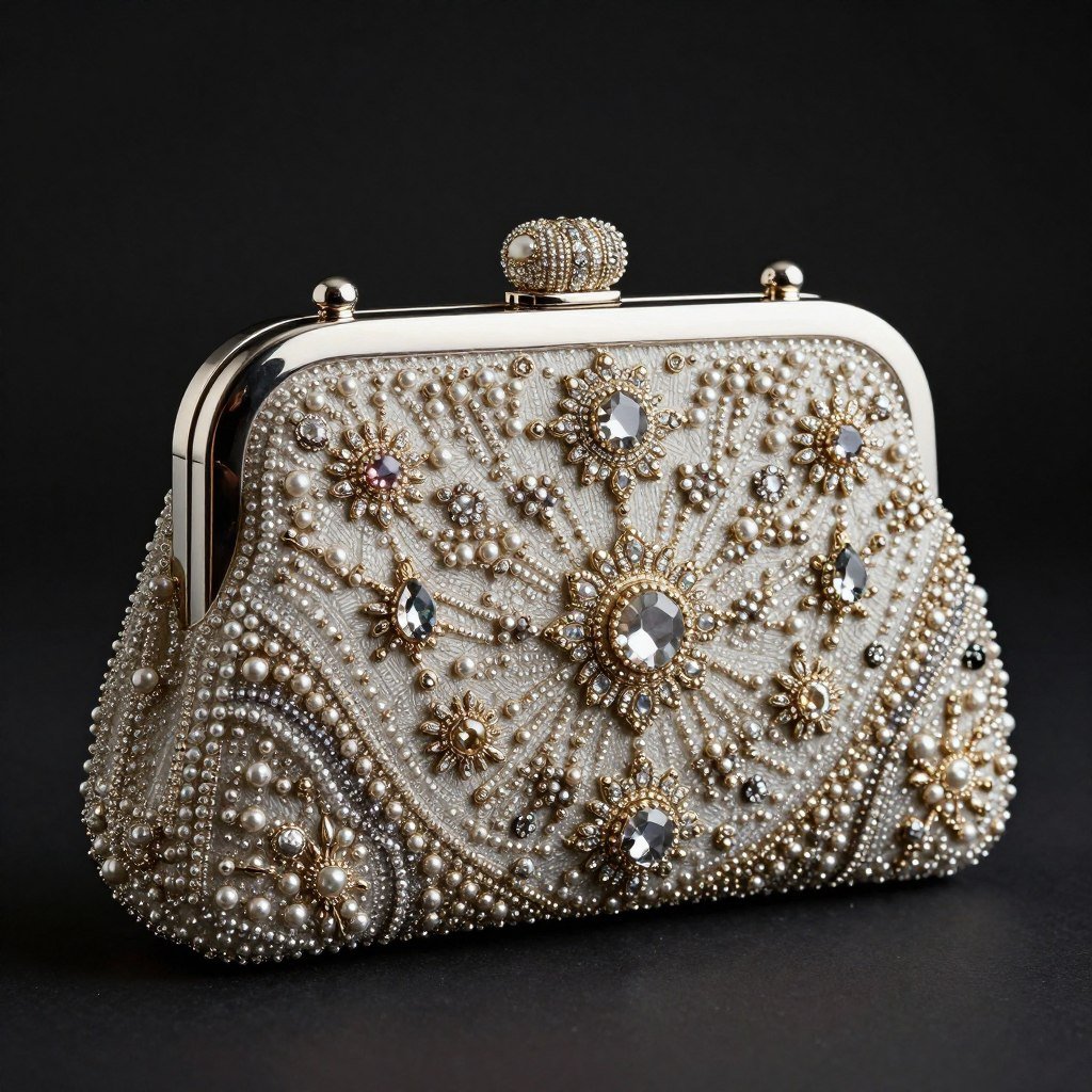 jeweled formal clutch