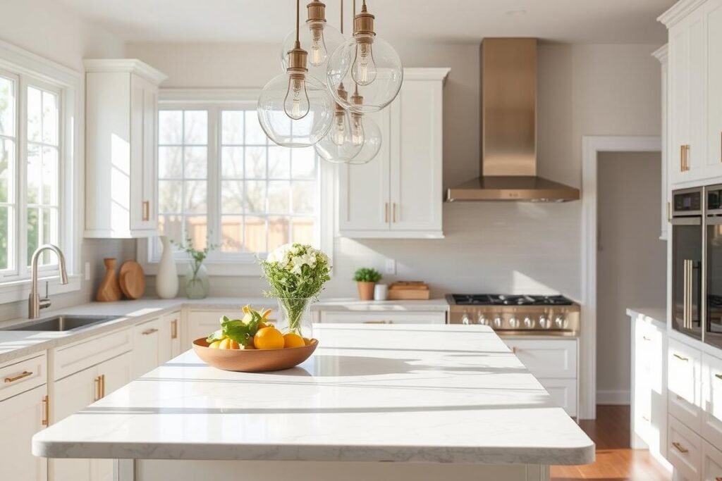 kitchen island with glass pendant ceiling lights kitchen island with glass pendant ceiling lights