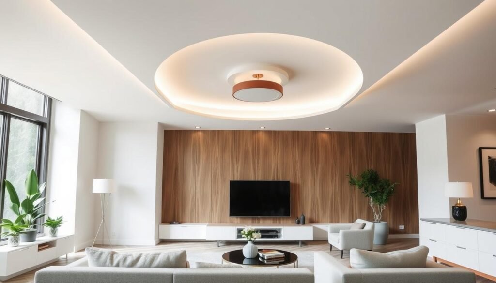 living room with modern flush mount ceiling light fixture living room with modern flush mount ceiling light fixture