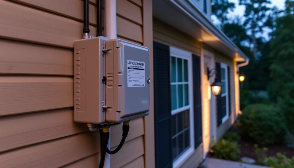 low voltage lighting transformer mounted on exterior wall low voltage lighting transformer mounted on exterior wall