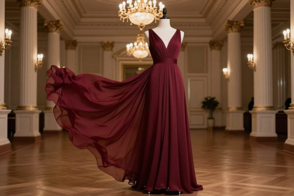 maxi dress for fall wedding