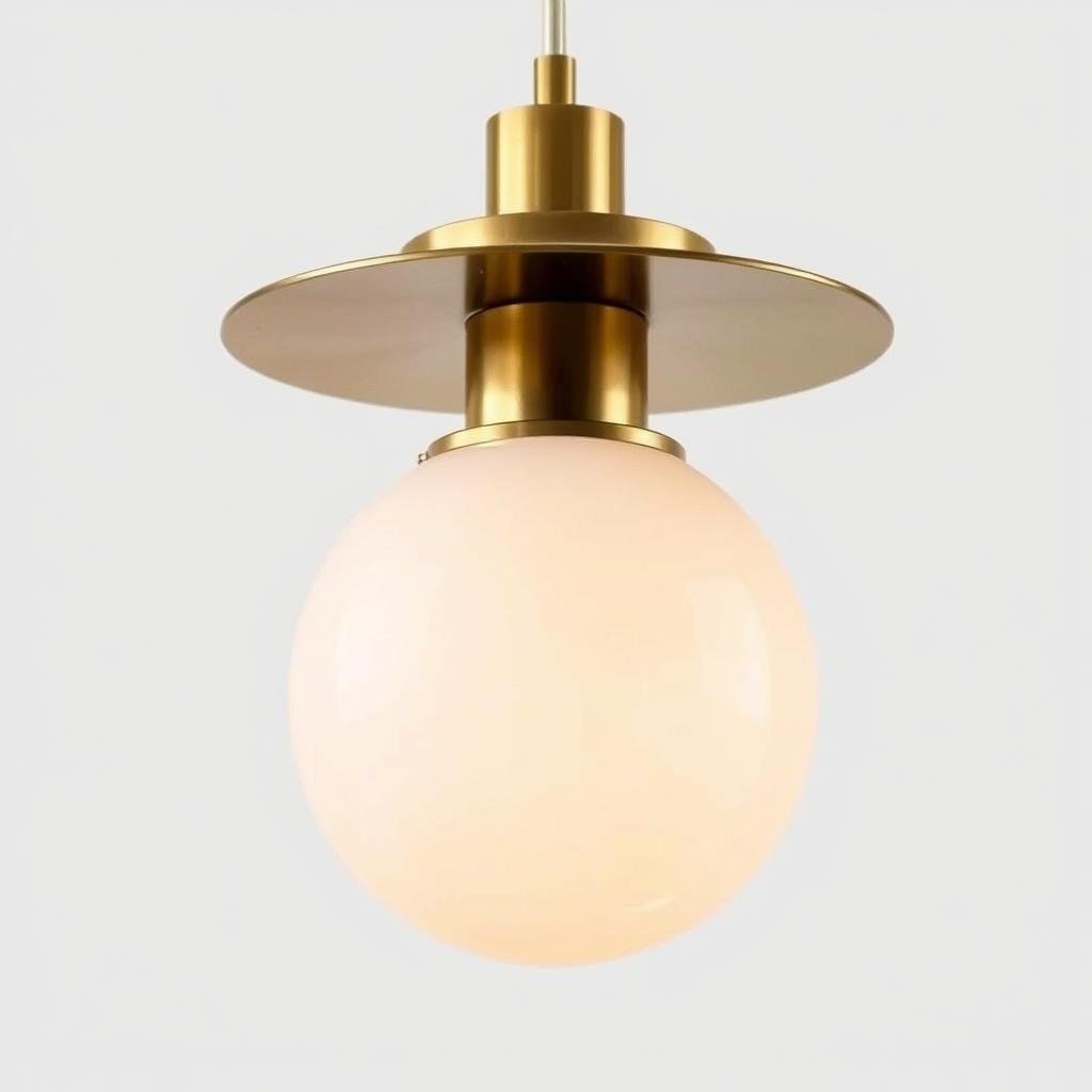 mid-century modern pendant ceiling light with brass finish mid-century modern pendant ceiling light with brass finish