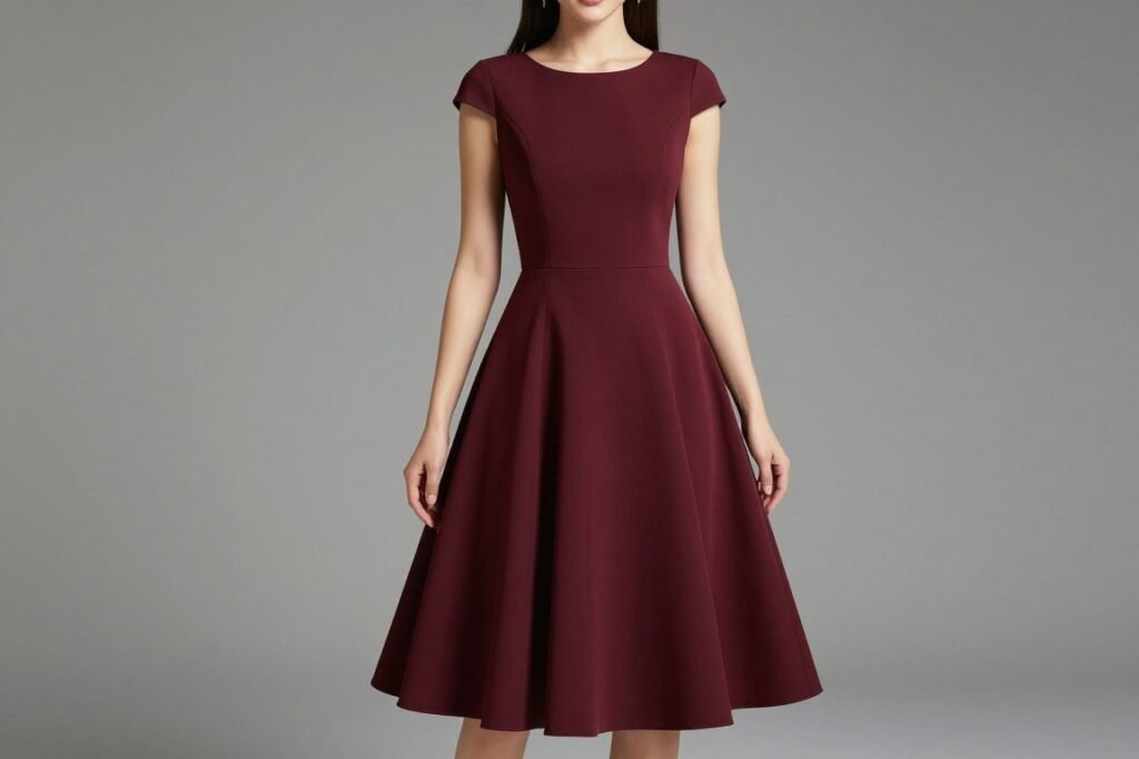 midi cocktail dress wedding party