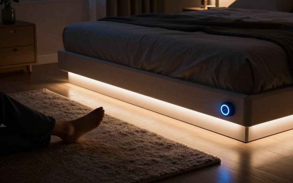 motion sensor bedroom lighting activation