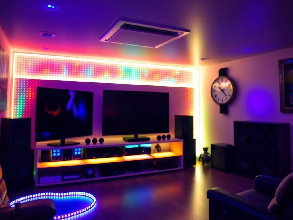 music sync led strip ambient lighting reacting to audio music sync led strip ambient lighting reacting to audio