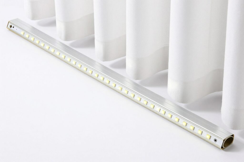 proper LED strip spacing from combustible materials showing safe installation proper LED strip spacing from combustible materials showing safe installation
